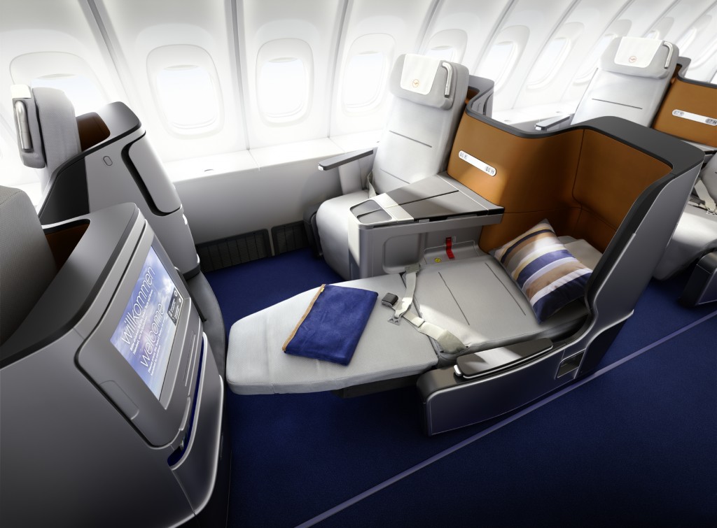 CGI: Lufthansa Business Class, Kabine 2012, 747-8 // CGI: Lufthansa Business Class, cabin 2012, 747-8 Available size only 4000px