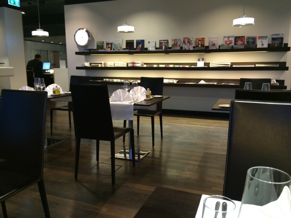 SWISS First Class Lounge Restaurant