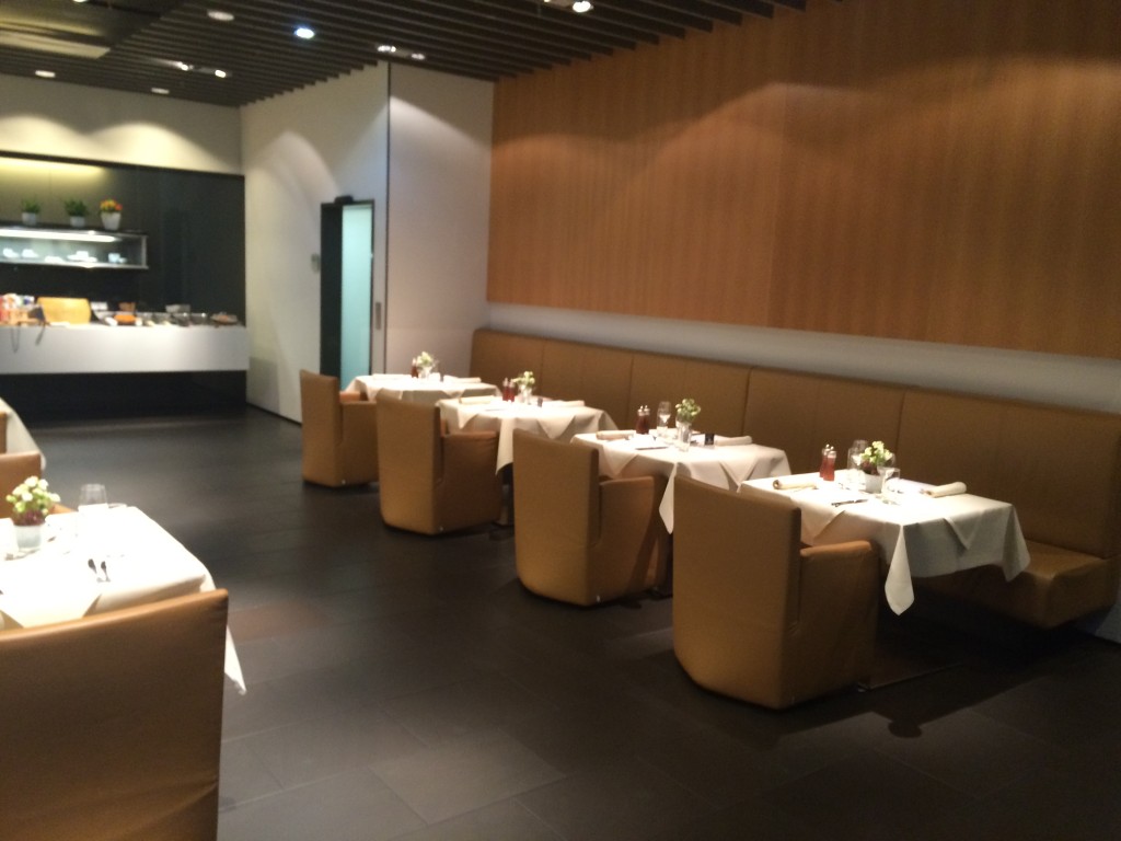Lufthansa First Class Lounge Restaurant