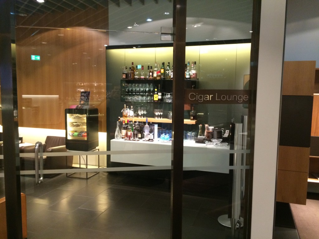 Lufthansa First Class Lounge Cigar Lounge