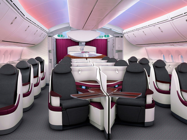 Qatar Airways Business Class Angebote ab Italien