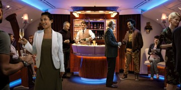Emirates First Class Partner Sale - On Board Bar