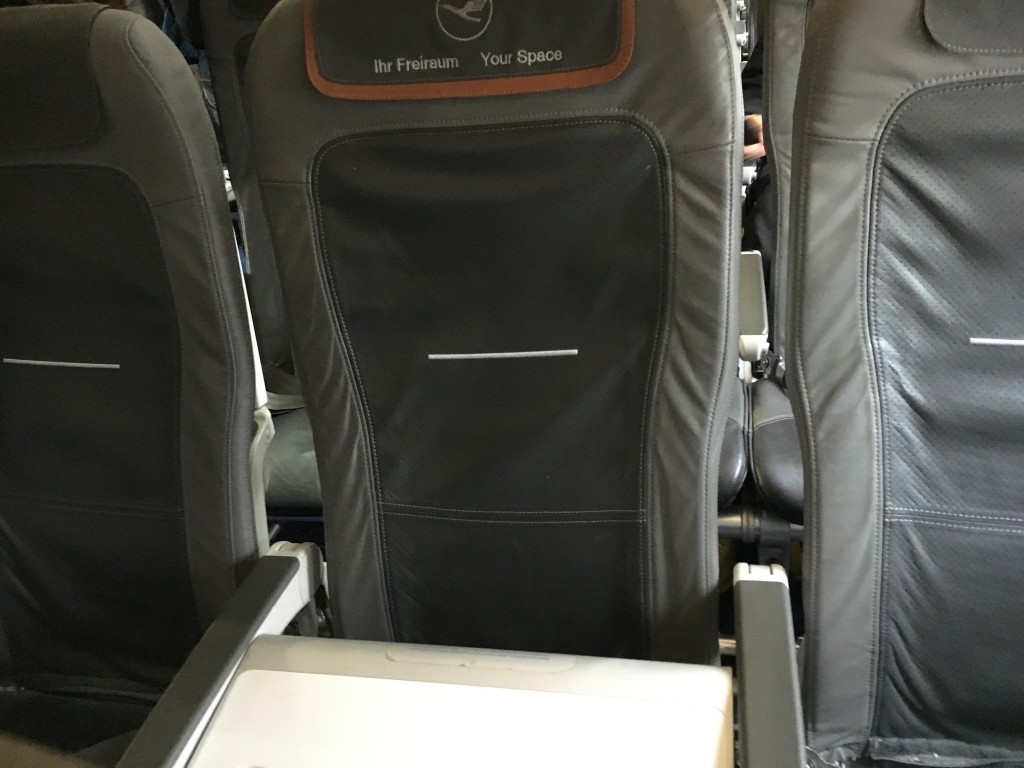 Lufthansa Business Class A321 geblockter Mittelsitz