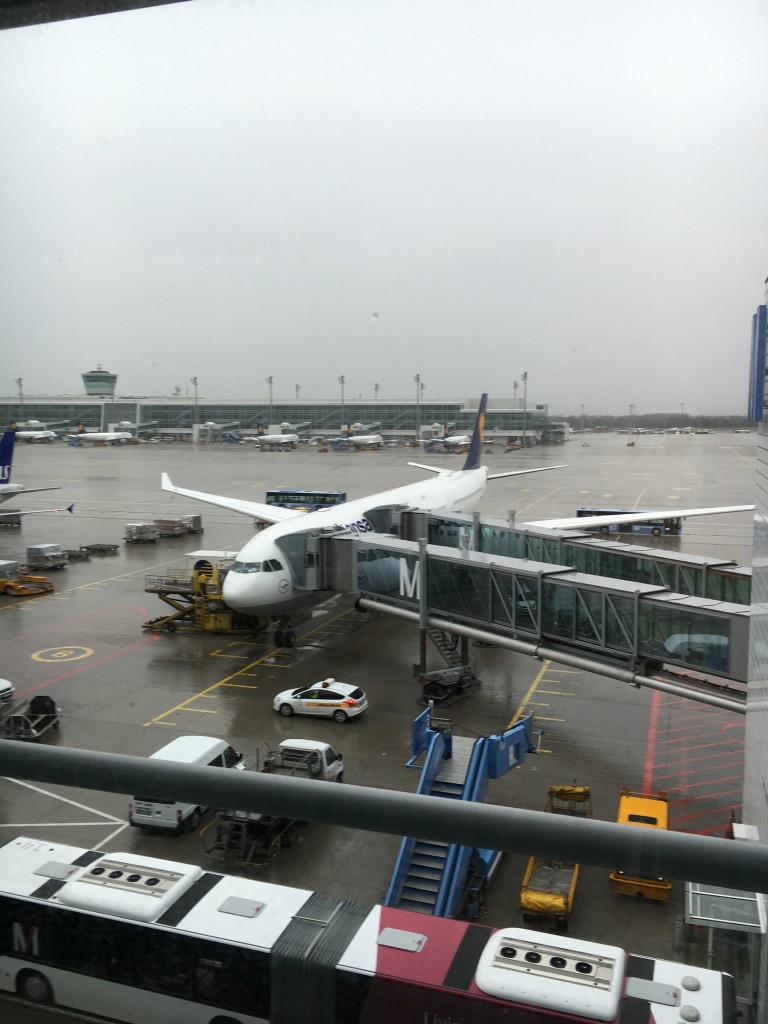 Lufthansa Business Class nach New York: Flugzeug