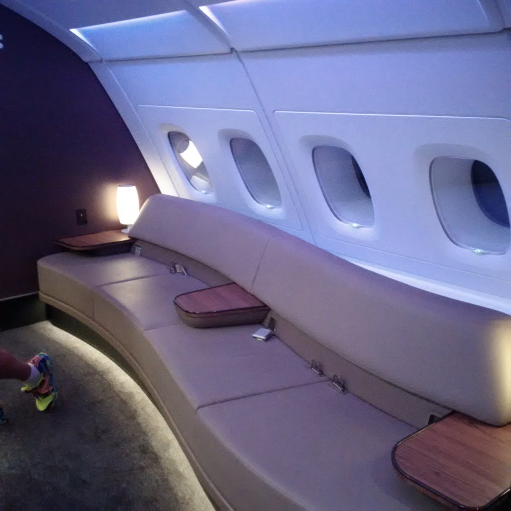 Qatar Airways Business Class On Board Bar