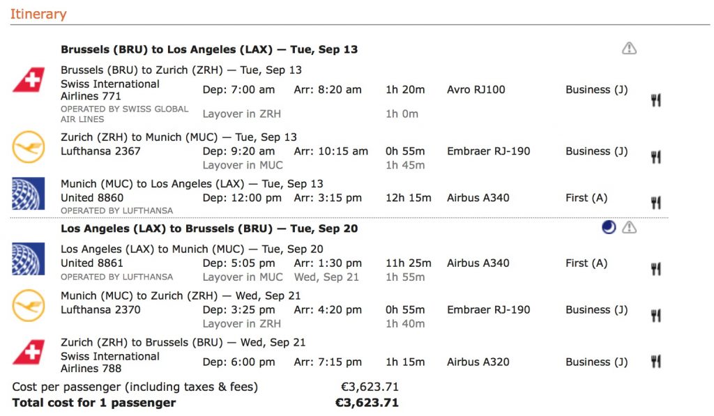 Lufthansa First Class Angebote