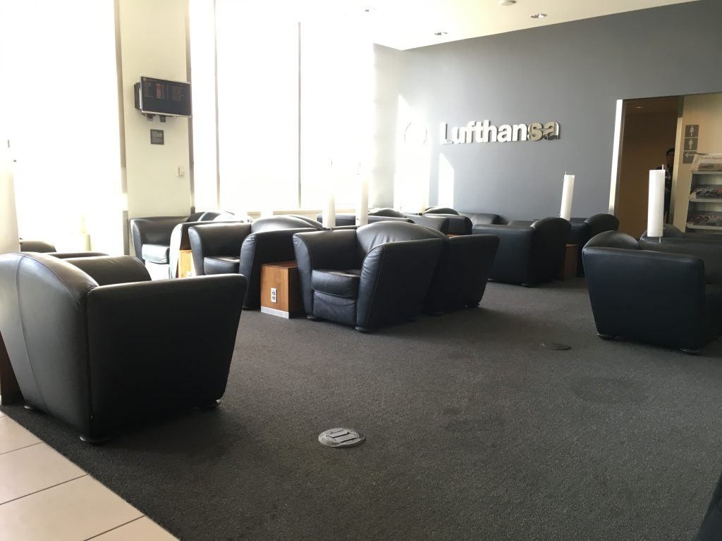 Lufthansas Senator Lounge Dertoit DTW-Lounge