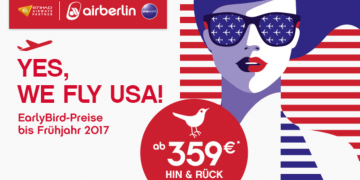 airberlin Frühbucher Angebote