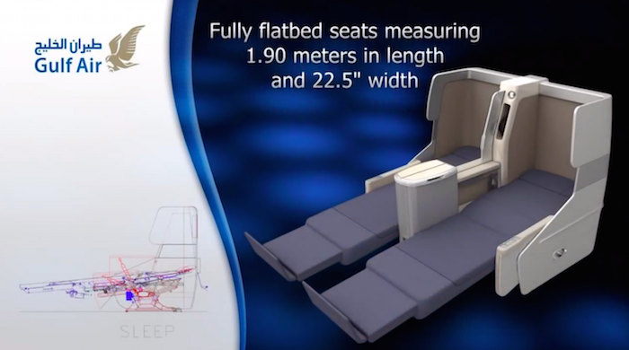 Gulf Air Business Class nach Bangkok