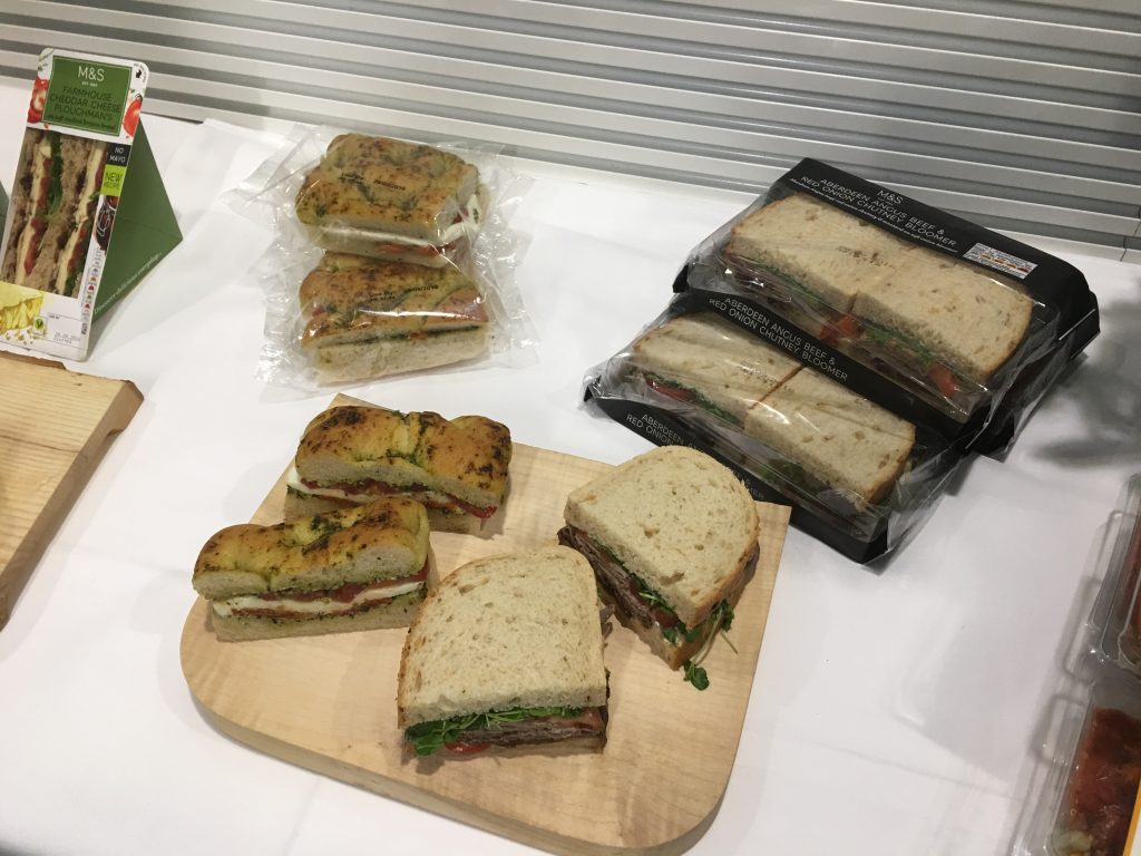 British Airways Catering Sandwiches