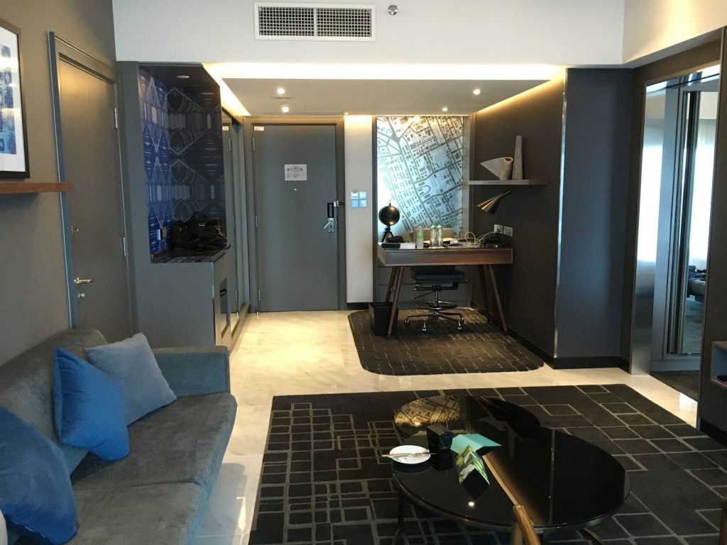 Le Méridien Kuala Lumpur Suite Wohnzimmer