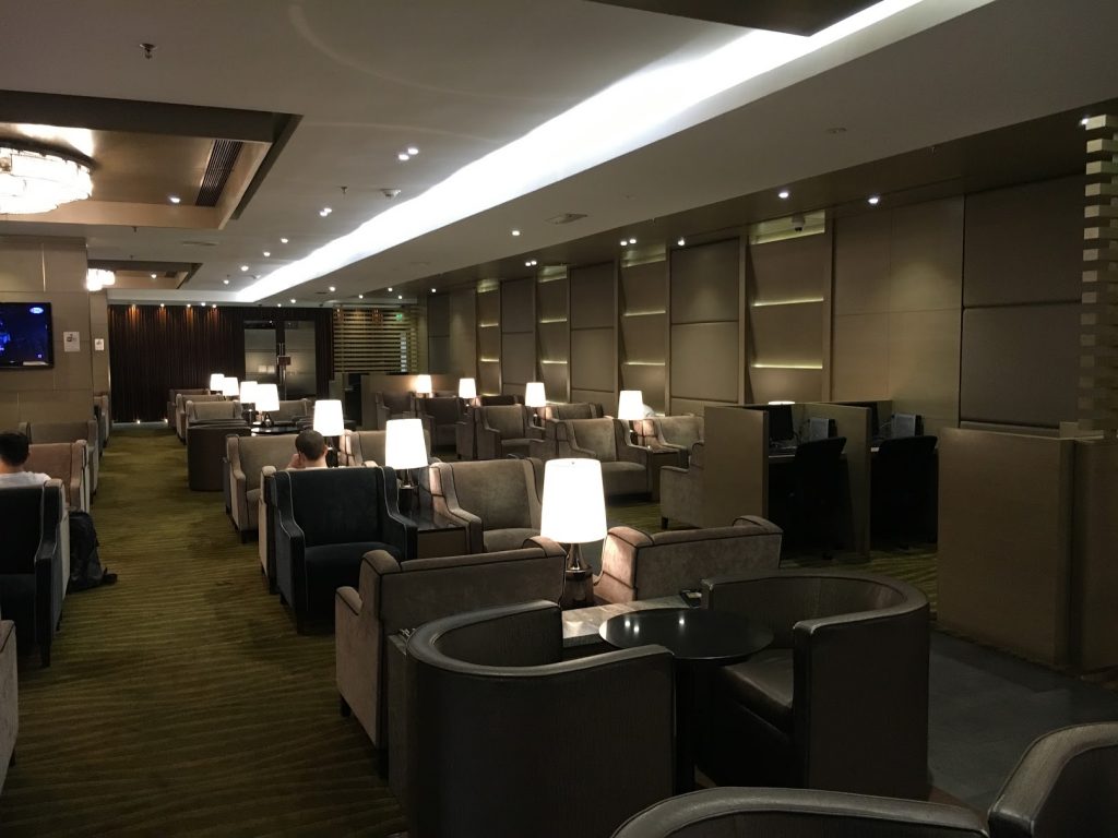 Plaza Premium Lounge Kuala Lumpur Sitzmöglichkeiten