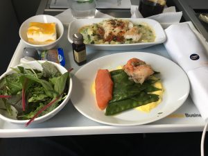 Lufthansa Business Class Catering