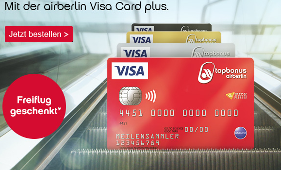 InsideFlyer Wochenrückblick airberlin Visa Card