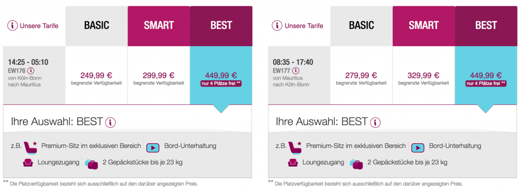 Lufthansa Statusmeilen mit Eurowings sammeln