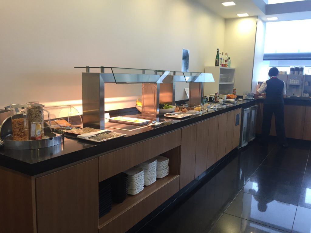 Cathay Pacific Lounge Buffet