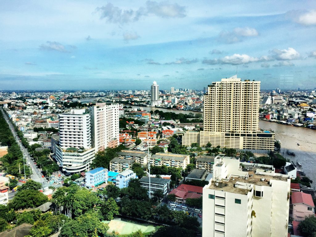 Millennium Hilton Bangkok Executive Lounge - Aussicht