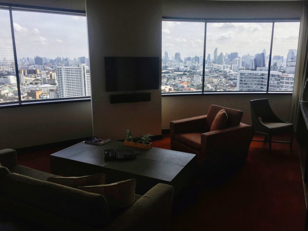 Panorama Suite im Millennium Hilton Bangkok