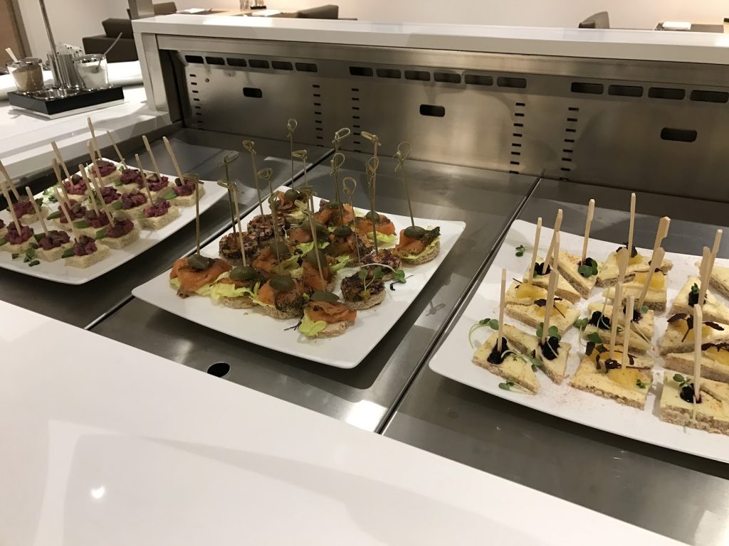 The Westin Hamburg Club Lounge Snacks