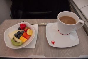 Air Canada Business Class Dessert