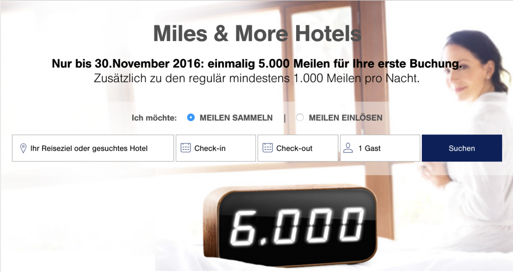 Lufthansa Miles and More Meilen sammeln