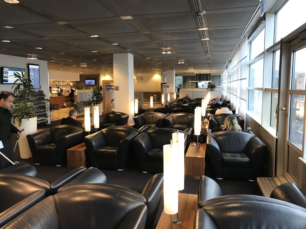 Lufthansa Senator Lounge Hamburg - Sitzbereich