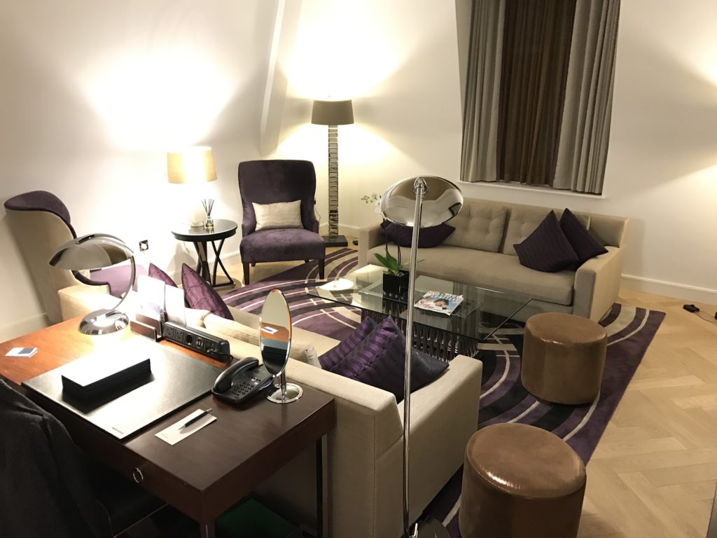 Sheraton Grand London Park Lane Park Suite