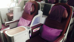 Thai Boeing 787 Business Class nach Australien