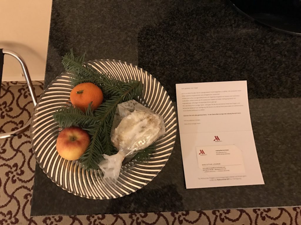 Marriott Leipzig Welcome Treatment