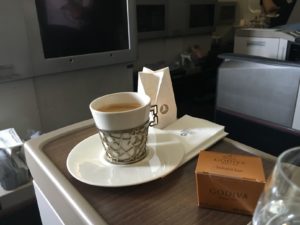 Turkish Airlines Business Class Espresso