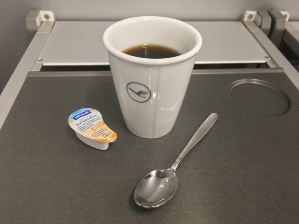 Lufthansa Business Class Kaffee