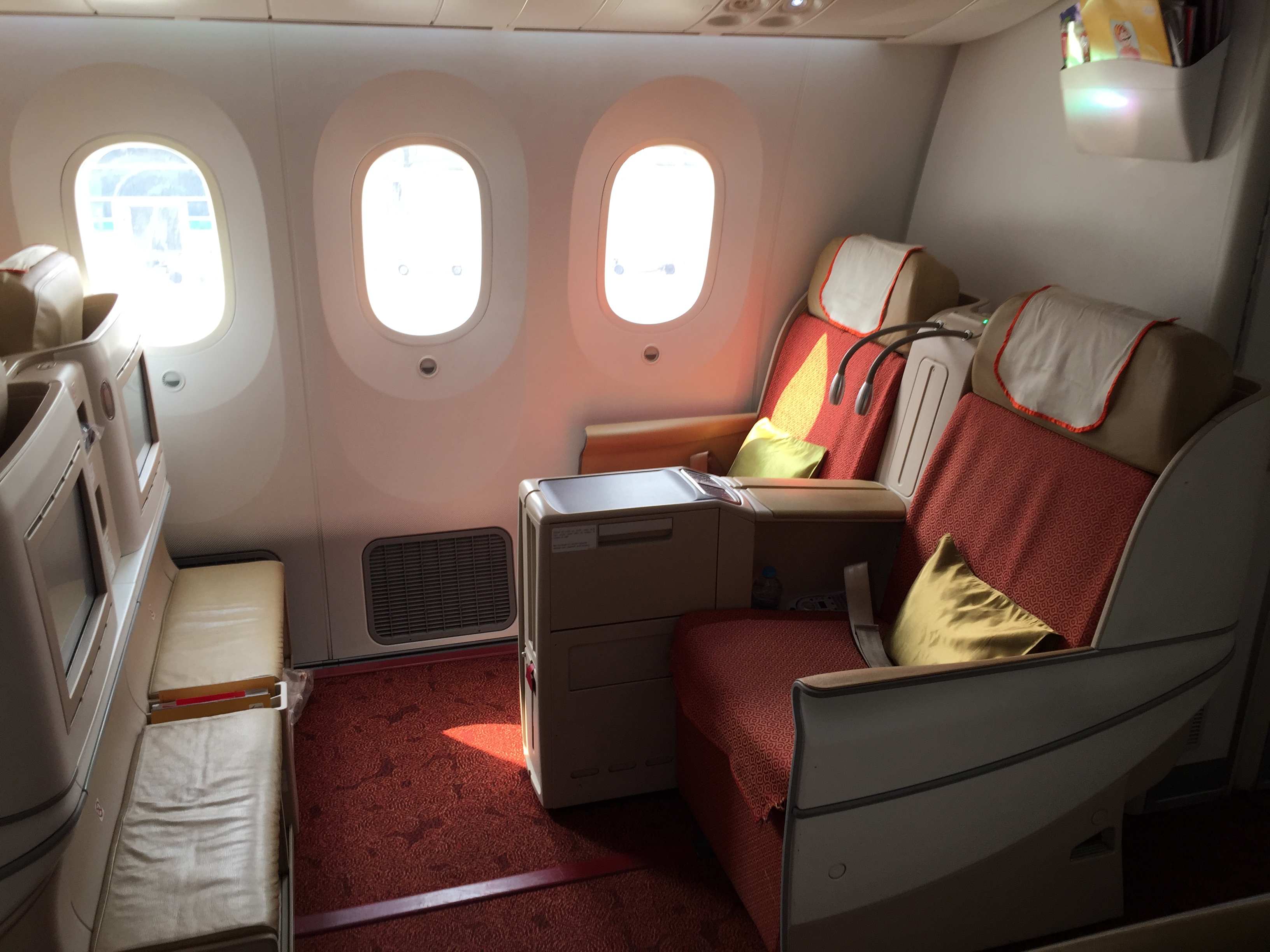 Review Air India Business Class Boeing 787 Dreamliner