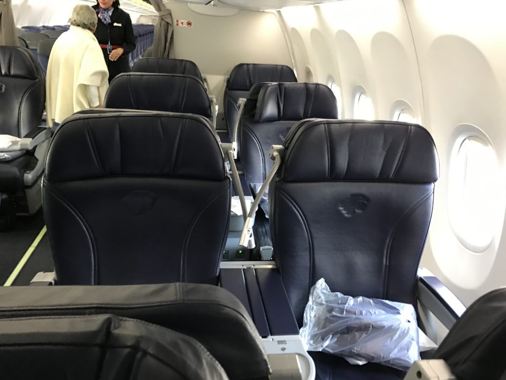 Aeromexico Business Class Kabine