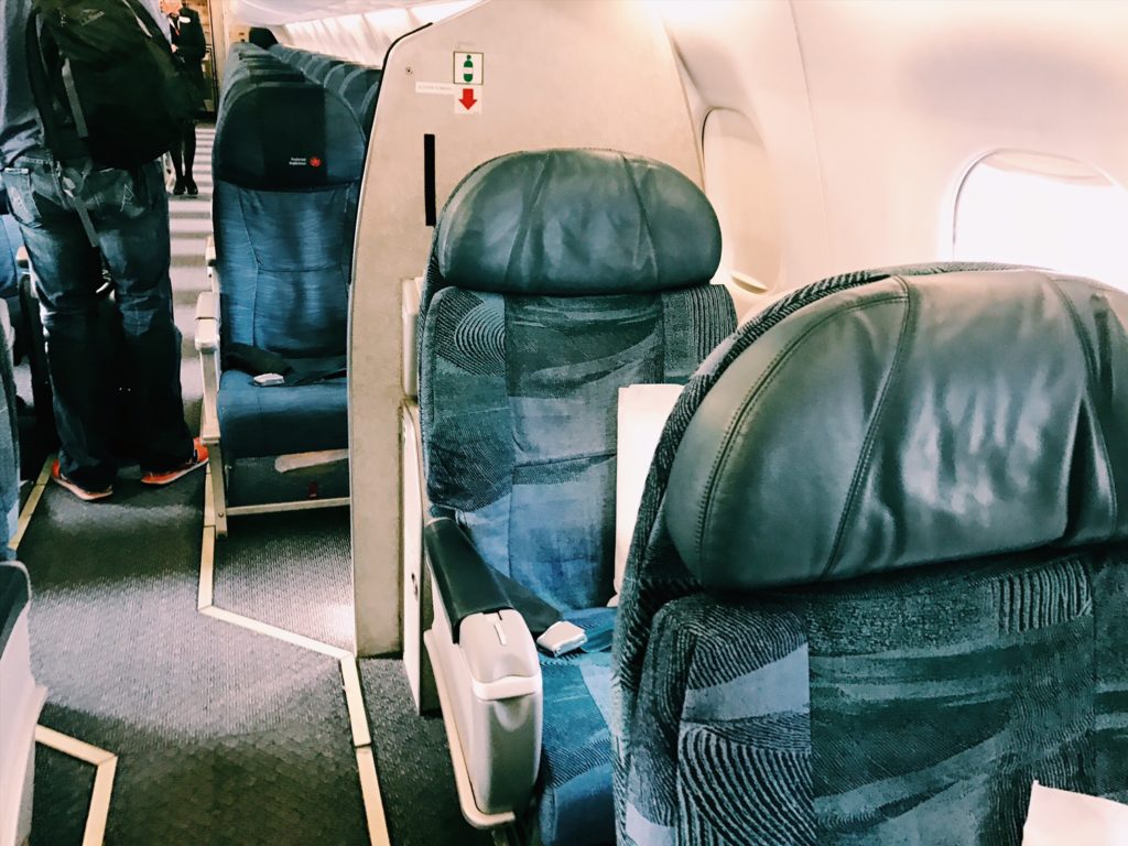 Air Canada Express Business Class Kabine