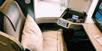 Air Canada Business Class Boeing 777 Sitz