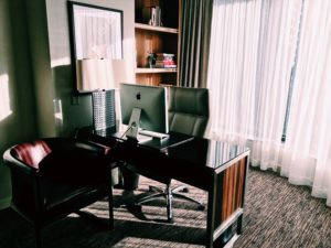 The Westin Chicago River North Presidential Suite Desk