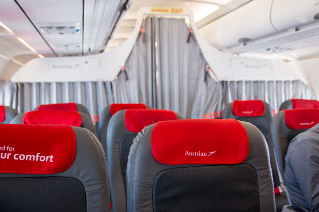 Austrian Airlines Business Class Airbus A319