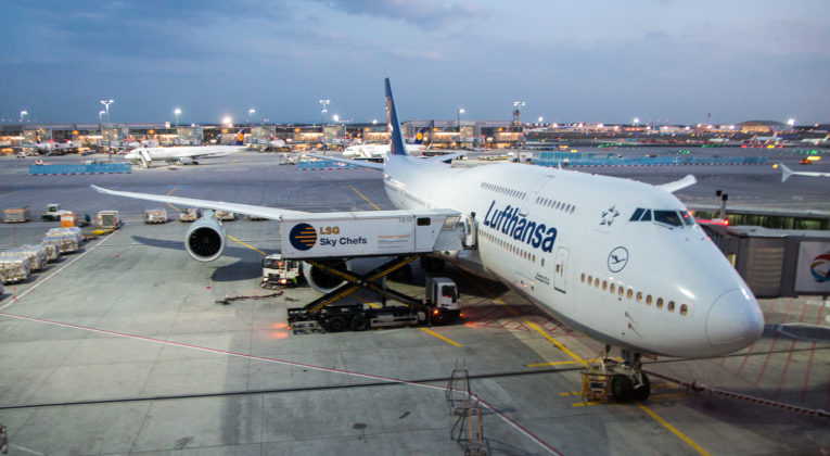 Lufthansa Business Class Boeing 747 8 Nach Johannesburg