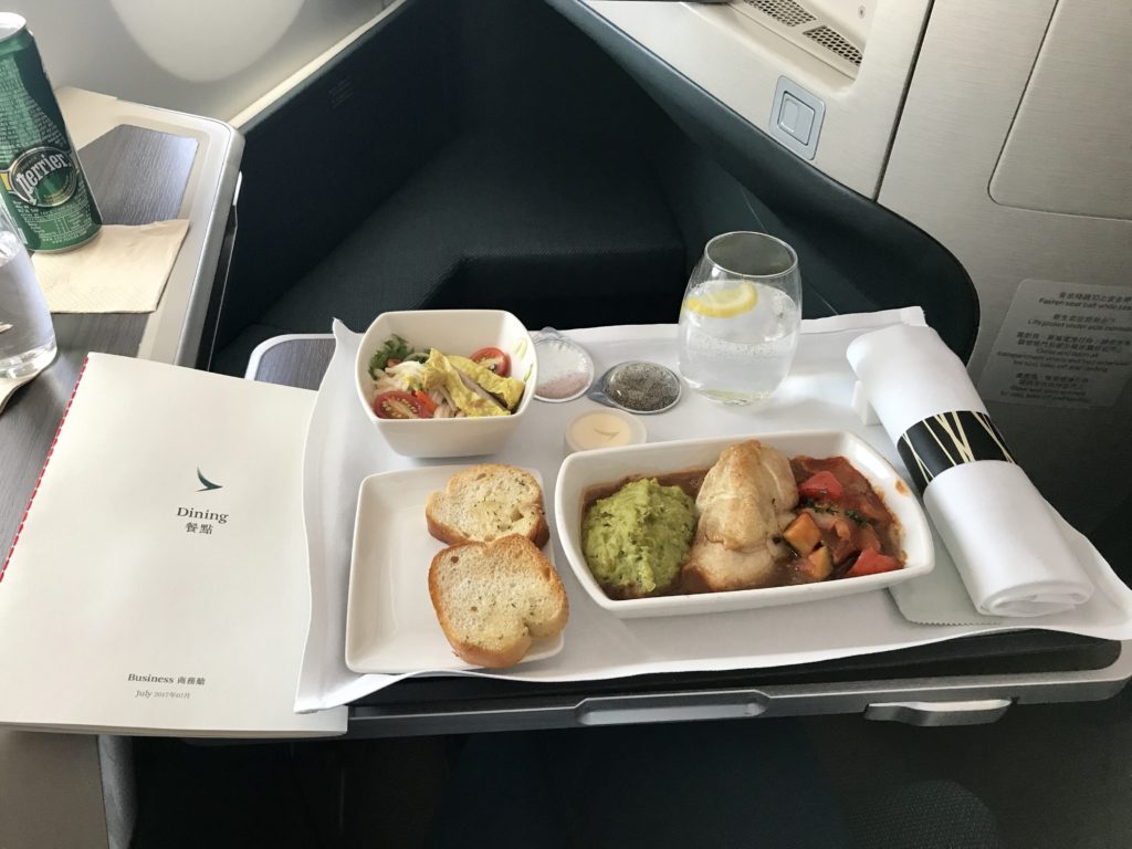 Cathay Pacific Business Class A350 Essen