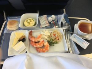 Middle East Airlines Business Class Catering