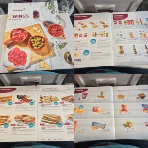 Eurowings Best Menükarte