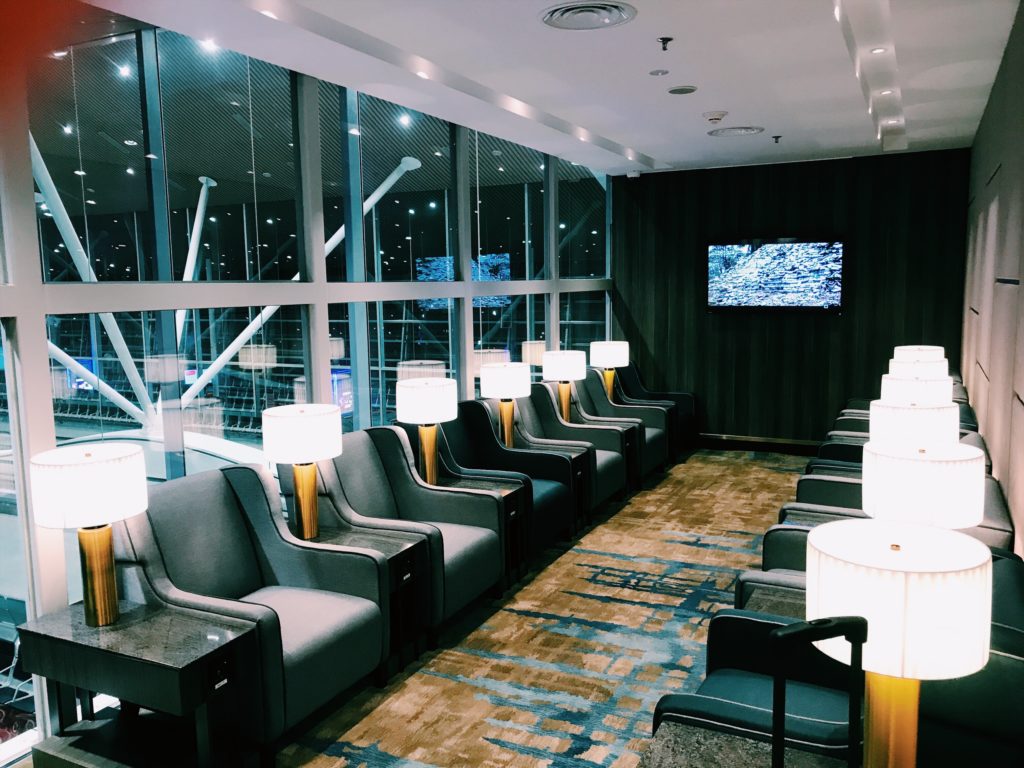 Plaza Premium First Lounge Kuala Lumpur Sessel