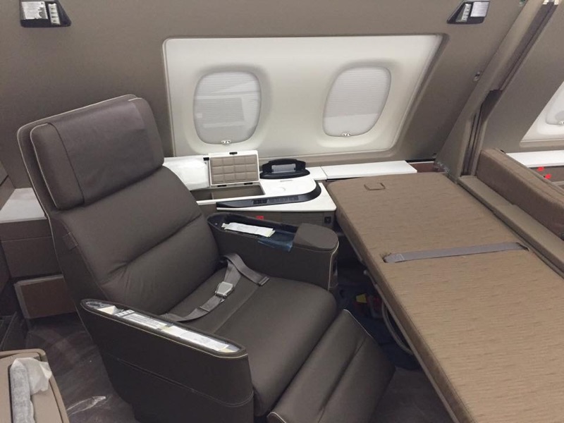 Neue Singapore Airlines First Class Suiten