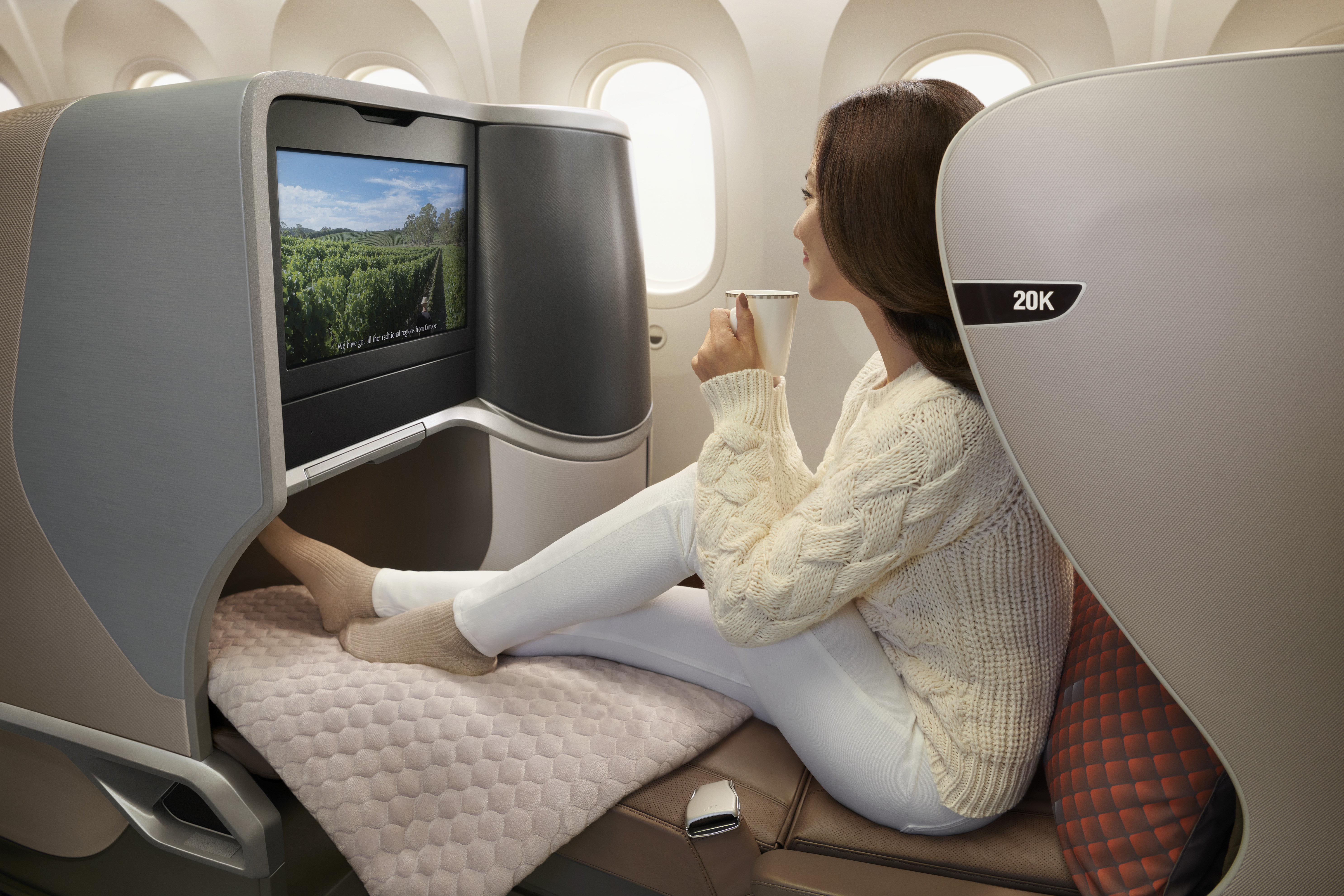 Singapore Airlines Boeing 787-10 Business Class