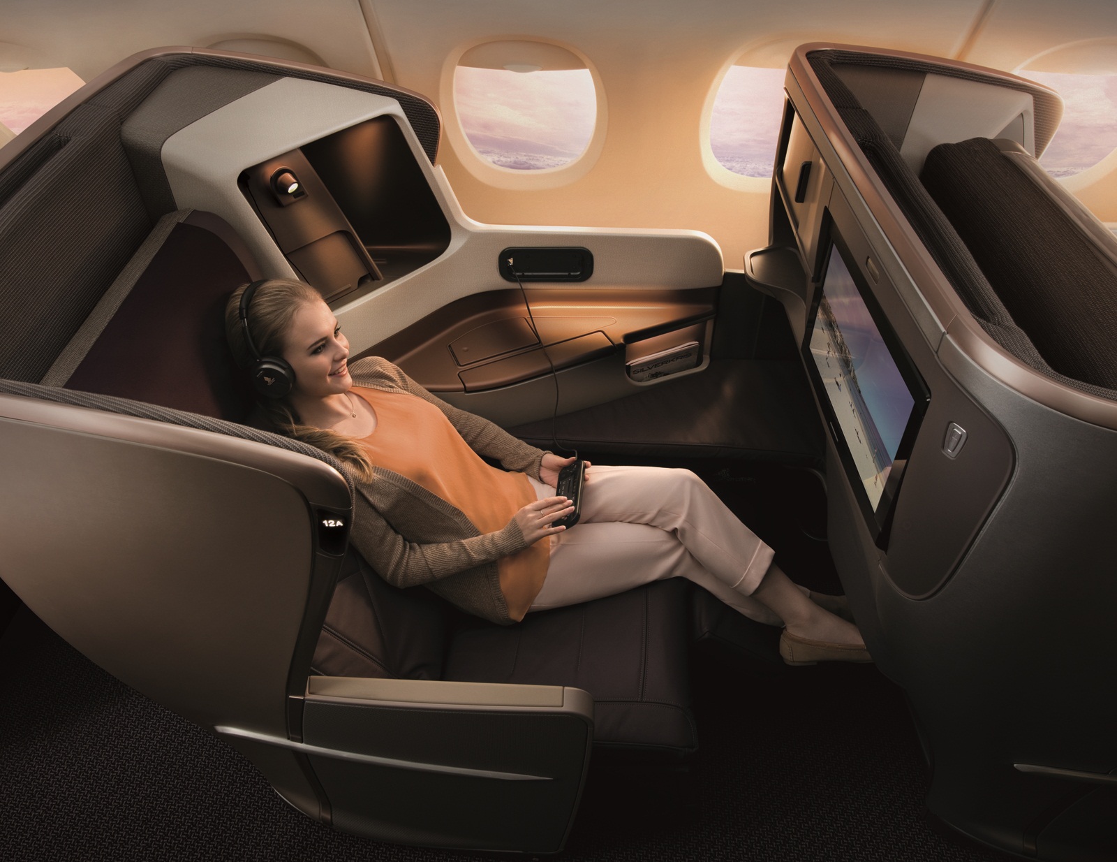 Singapore Airlines Business Class 