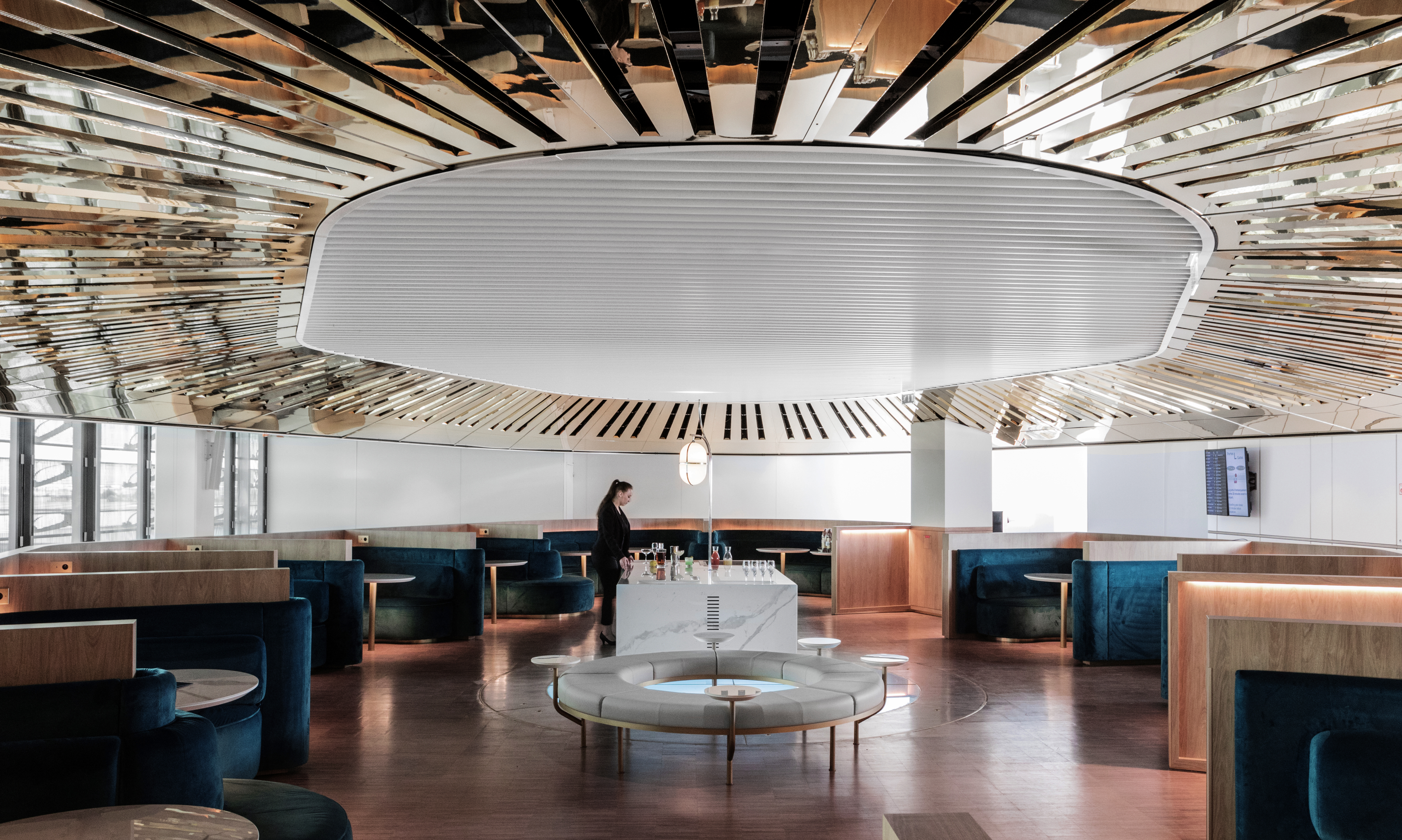 Neue Air France Business Class Lounge Paris