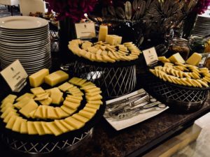 Banyan Tree Bangkok Club Lounge Evening Spread