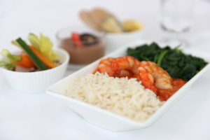 Verbessertes British Airways Club Europe Catering