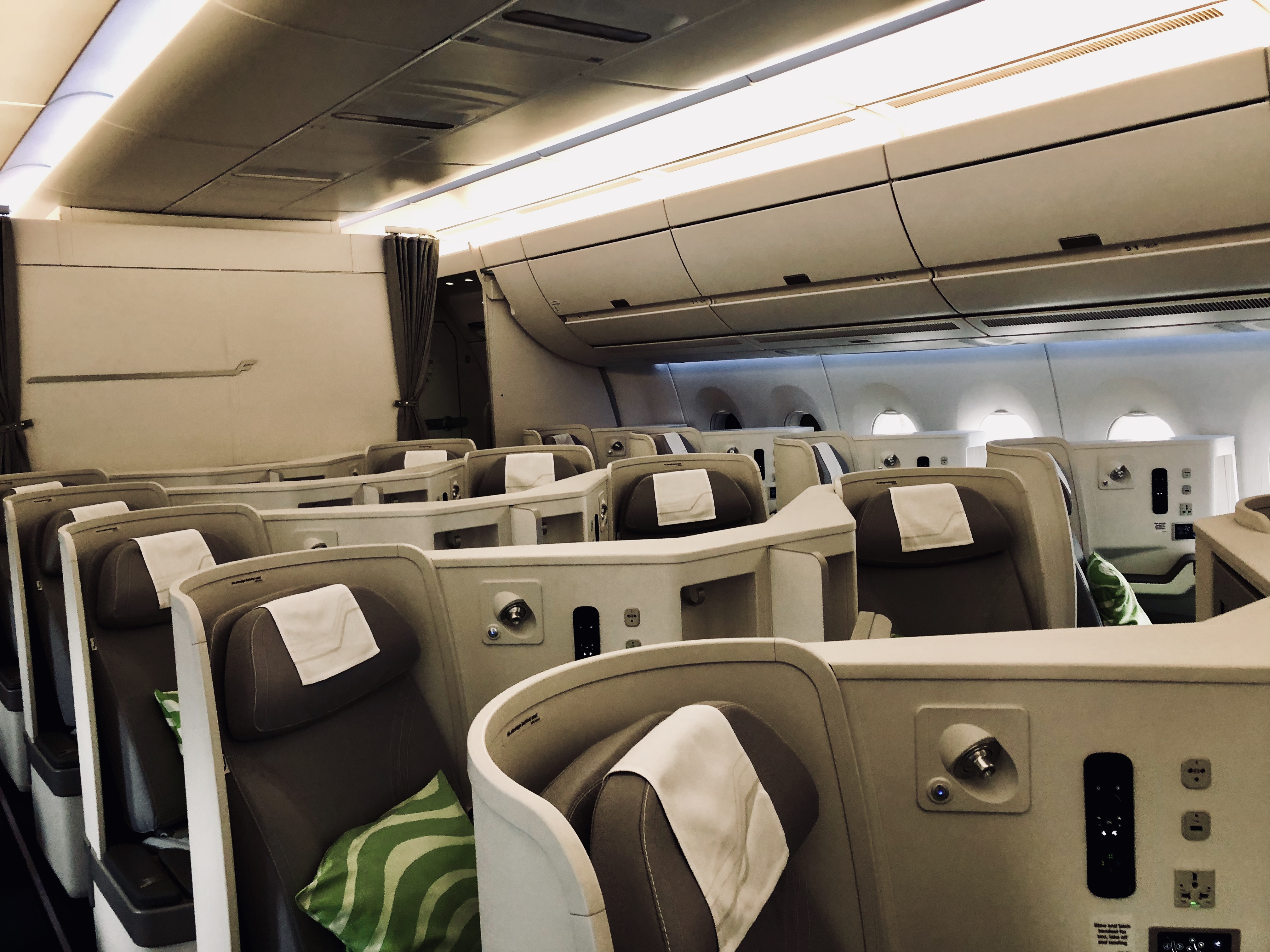 Finnair Business Class A350 Kabine