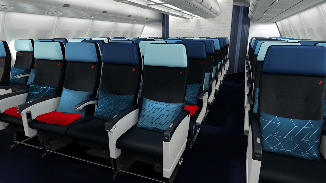 Neue Air France A330 Economy